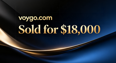voygo.com Sold for $18,000 via Afternic
