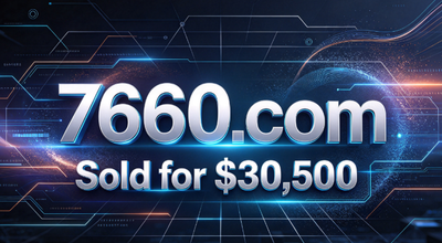 7660.com Sold for $30,500: The Value Logic Behind an "Angel Number" Domain