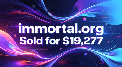 immortal.org Sold for $19,277 via DropCatch