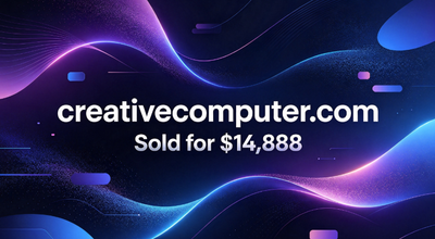 creativecomputer.com Sells for $14,888: Another Deal for a "Creative + Tech" Domain Name