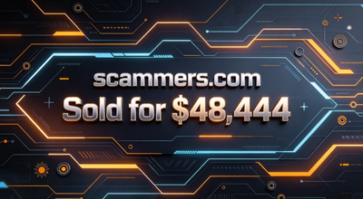 scammers.com Sold for $48,444 via Sedo