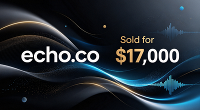 echo.co Sold for $17,000 on Namecheap