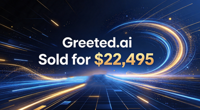 Greeted.ai Sold for $22,495: Another Notable Transaction for "Greeting-Themed" AI Domains