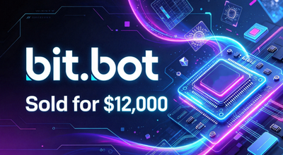 bit.bot Sold for $12,000—Ideal for AI Assistants and Data Bots