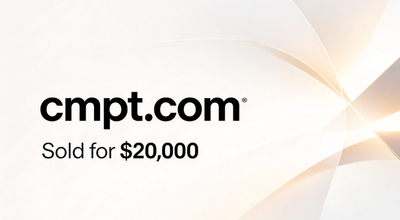 cmpt.com Sold for $20,000 on Atom.com