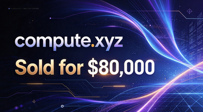 compute.xyz Sold for $80,000: Another High-Value Transaction in the Computing Power Domain