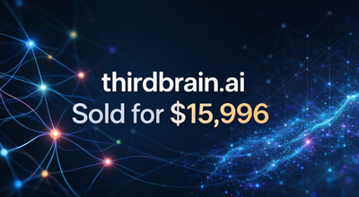 thirdbrain.ai Sells for $15,996: The Value of the "Third Brain" Domain