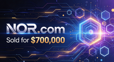 Premium Short Domain Name NOR.com Sold for $700,000 via Atom.com!